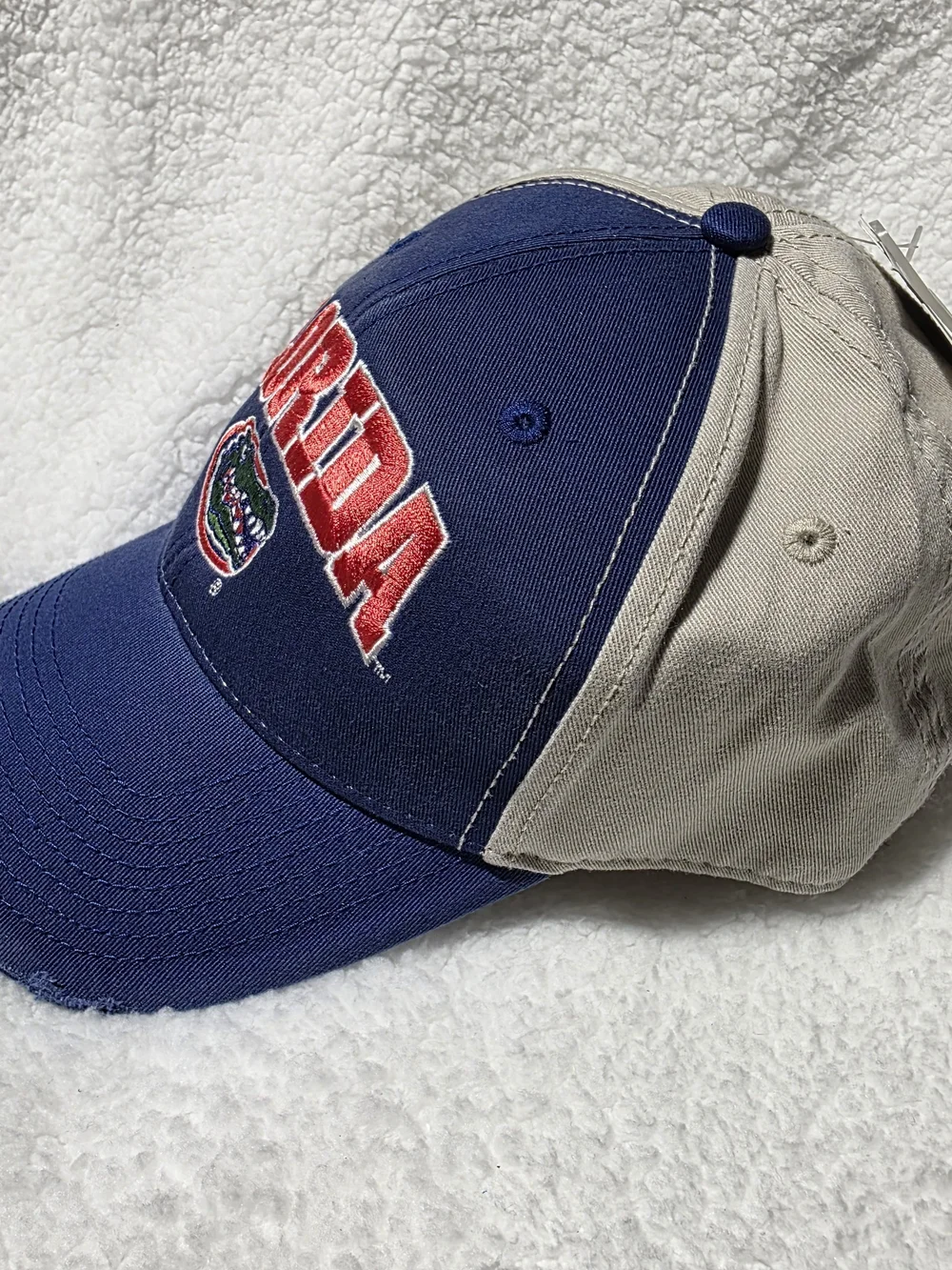 Florida Gators Royal/stone Color Adjustable Hat